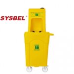 Portable Eye wash Station with Mobile Waste Cart (B) – WG6000BD (1)