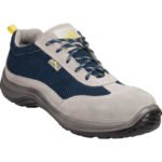 ASTI S1P SRC DeltaPlus Suede Leather And Mesh Low Safety Shoes 3