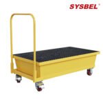 SYSBEL – With Cart Mobile Steel Spill Pallet – SPM222