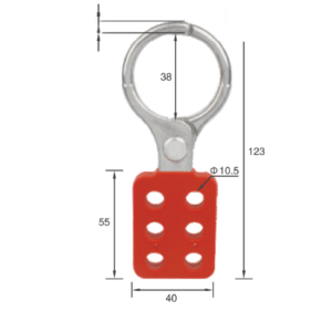 Aluminum Lockout HASP - Image 8