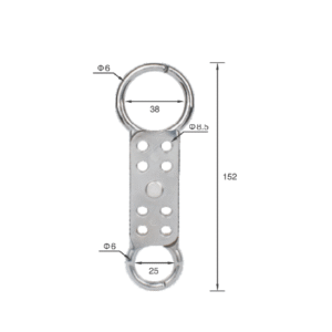 Double End Aluminum HASP - Image 4