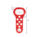 Double End Steel Hasp 3