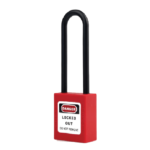 Long Nylon Shackle Safety Padlock