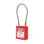 Stainless Steel Cable Shackle Padlock
