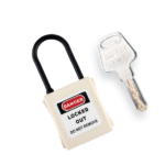 Thin Nylon Shackle Safety Padlock 16