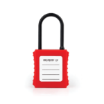 Thin Nylon Shackle Safety Padlock 3