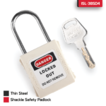 Thin Steel Shackle Safety Padlock 17