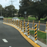 Flexible Rubber Traffic Lane Separator Post 9