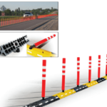 Flexible Rubber Traffic Lane Separator Post in BD 3