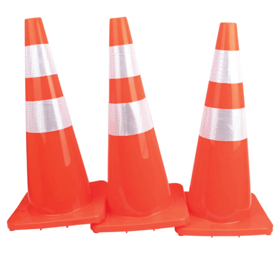 PVC Reflective Traffic Safety Cone In BD