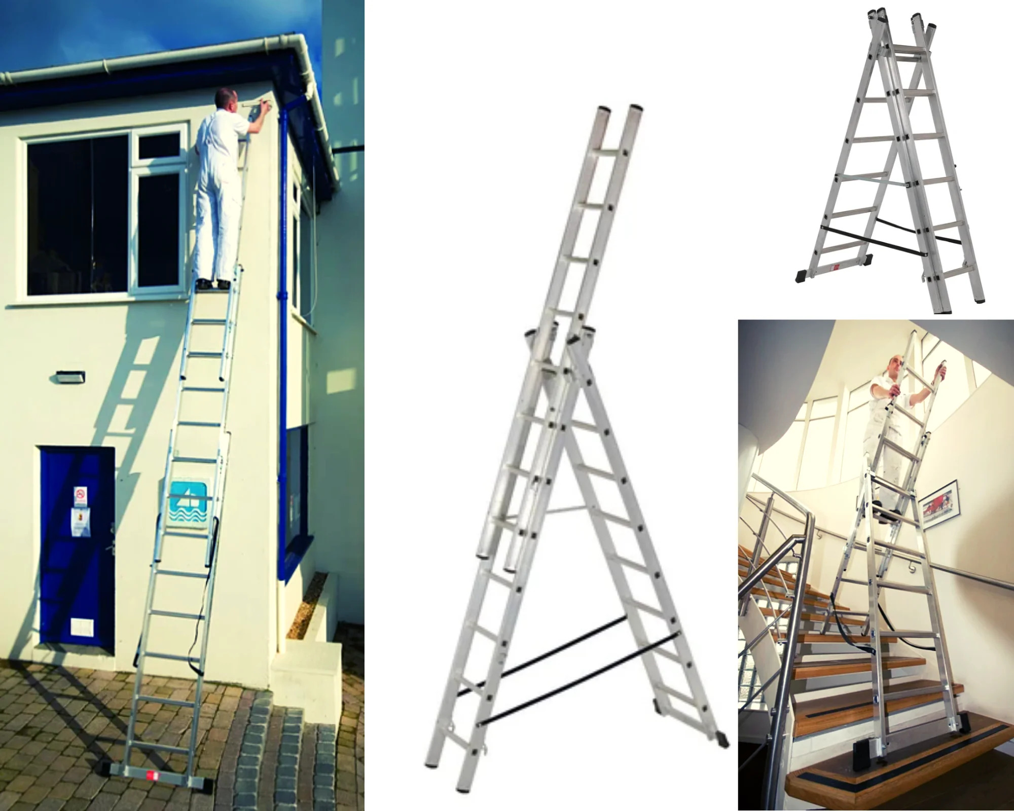 3-Way Extension Heavy Duty Combination Ladder BD