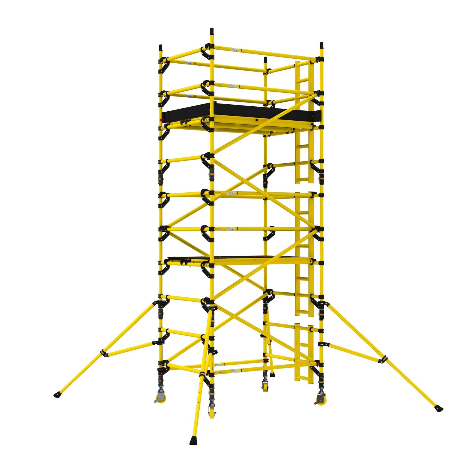 FRP (Fibreglass) Electrical Shockproof Scaffold Tower- Boss Zone 1 BD