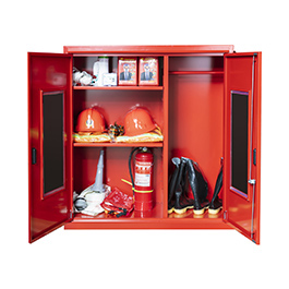 SYSBEL Suit A+B Small Size Fire Equipment Intelligent Safety Storage Cabinet BD 4