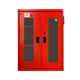 SYSBEL Suit A+B Small Size Fire Equipment Intelligent Safety Storage Cabinet BD