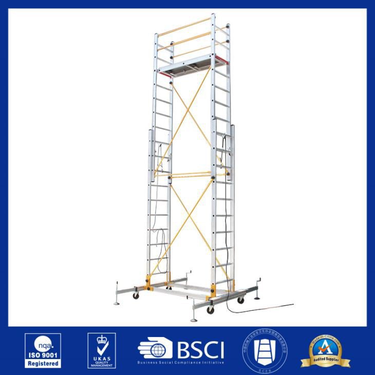 Double Part Aluminium Scaffolding 2