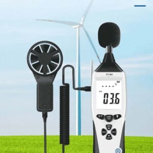 ET-965 5 in 1 Multifunction Environment Meter with Sound Level Meter, Light Meter, Humidity, and Temperature Fuction