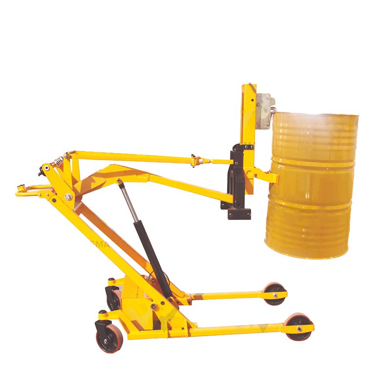 GL-0121 Curving Boom loading & Unloading Truck for oil drum 500kg 4