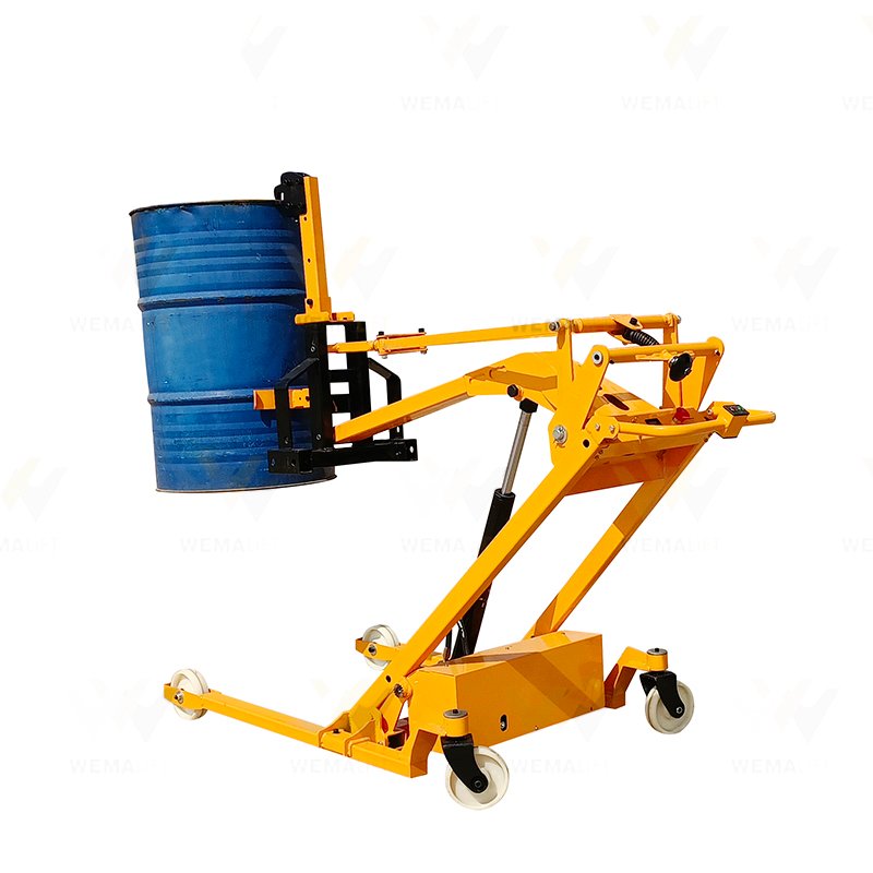 GL-0121 Curving Boom loading & Unloading Truck for oil drum 500kg 5