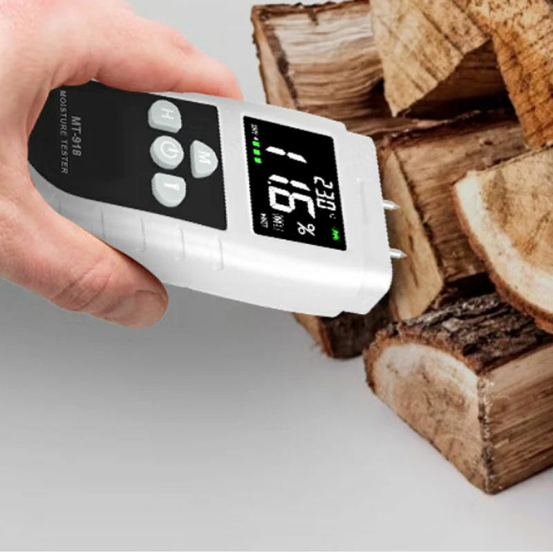 MT-918 New Digital Wood Moisture Meters for Various Materials (3)