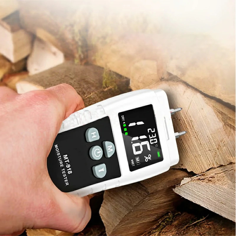 MT-918 New Digital Wood Moisture Meters for Various Materials (4)