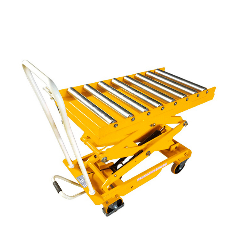 Roller Table – Manual Lift Table with Roller 3