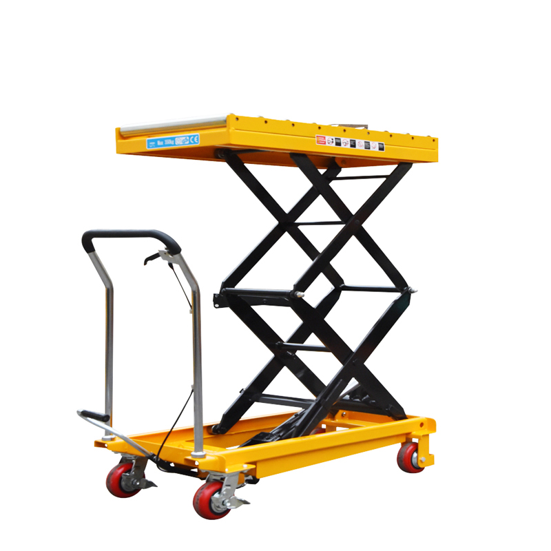 Roller Table – Manual Lift Table with Roller 4