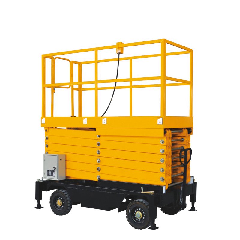 SJY Semi-Electric Scissor Lift Work Platform