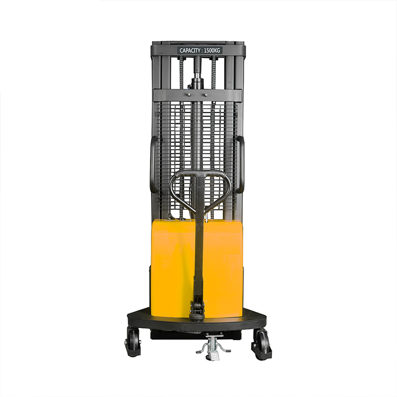 SPN Semi Electric Stacker with Straddle Leg 13