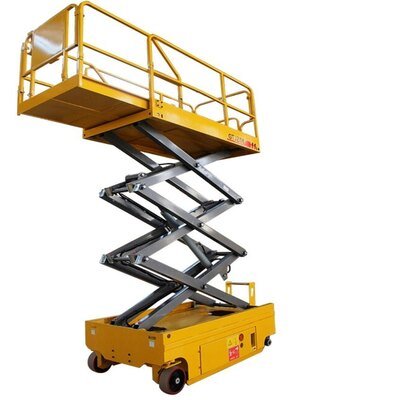 Semi-Electric Scissor Lift Work Platform in bd