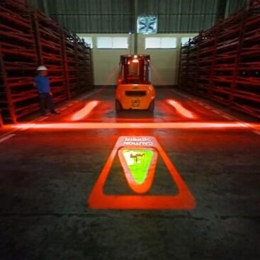 Forklift Red Zone Light project in Bangladesh